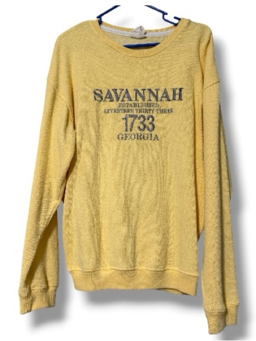 Pacific & Co. women’s pullover embroidered sweater size large Savannah casual